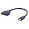 Фото - Кабель-разветвитель Cablexpert HDMI - 2хHDMI (M/F), 0.3 м, Black (DSP-2PH4-04) | click.ua