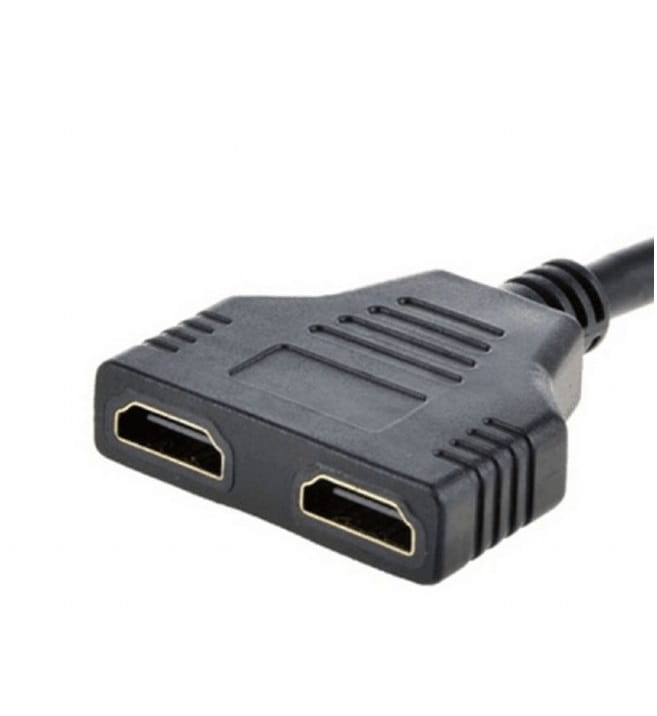 Кабель-разветвитель Cablexpert HDMI - 2хHDMI (M/F), 0.3 м, Black (DSP-2PH4-04)
