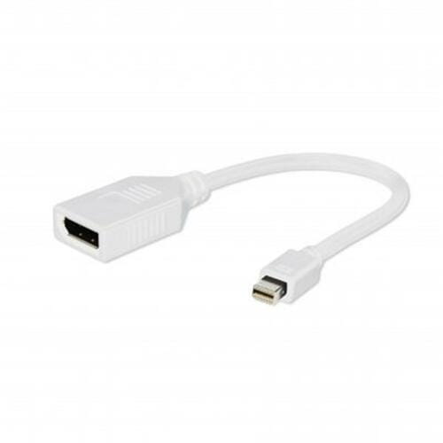 Фото - Кабель Cablexpert Адаптер  mini DisplayPort - DisplayPort , 0.1 м, White (A-m (M/F)