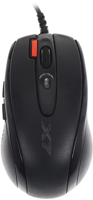 Миша A4Tech X-710BK Black USB + килимок A4Tech X7-200MP