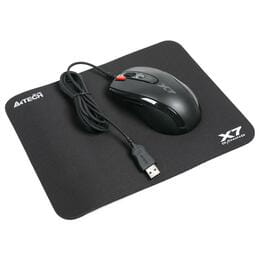 Купить Мышь A4Tech X-710BK Black USB + коврик A4Tech X7-200MP Мышь A4Tech X-710BK Black USB + коврик A4Tech X7-200MP