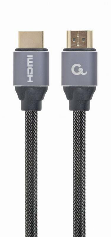 Кабель Cablexpert HDMI - HDMI V 2.0 (M/M), 2 м, черный/серый (CCBP-HDMI-2M) коробка