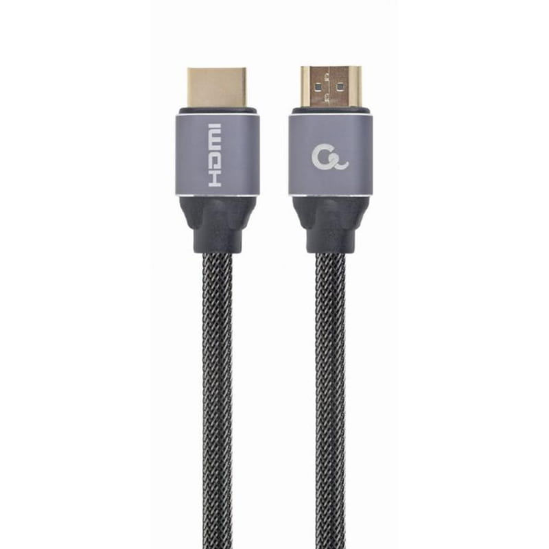 Кабель Cablexpert HDMI - HDMI V 2.0 (M/M), 2 м, черный/серый (CCBP-HDMI-2M) коробка