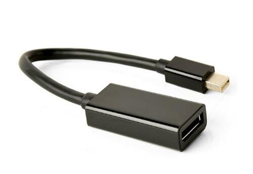 Фото - Кабель Cablexpert Адаптер  mini DisplayPort - DisplayPort , 0.15 м, Black (A (M/F)