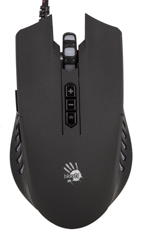 Мышь A4Tech Q81 Bloody Neon XGlide Black USB