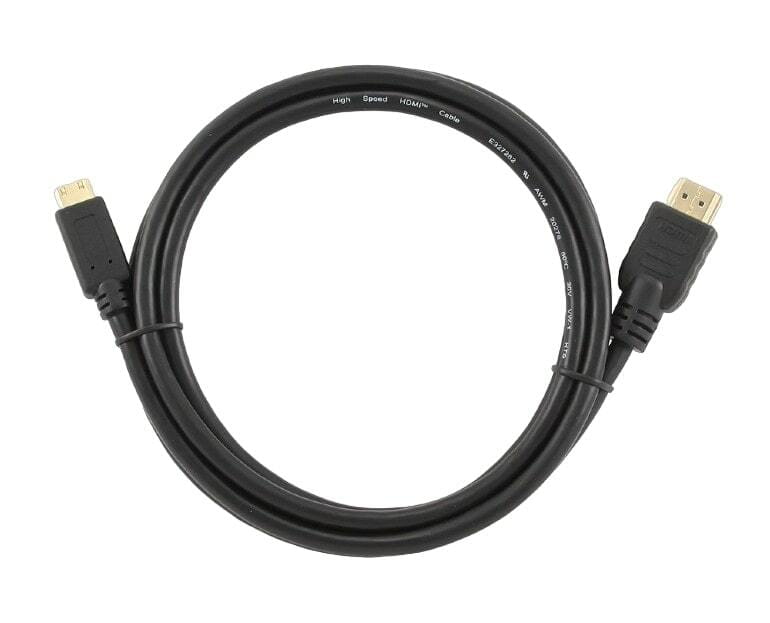 Кабель Cablexpert HDMI - mini-HDMI V 1.4 (M/M), 3 м, черный (CC-HDMI4C-10) пакет