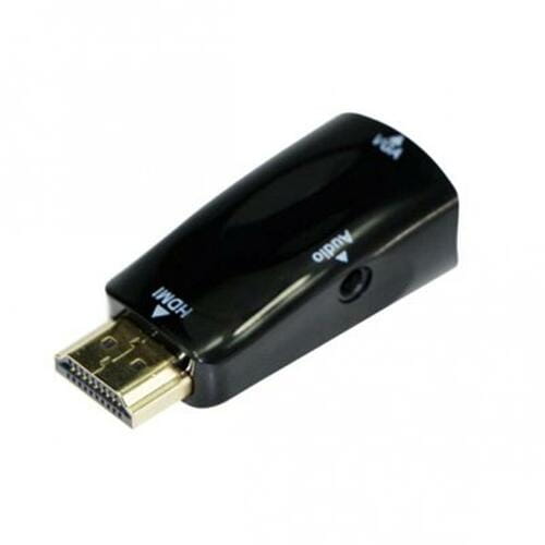 Фото - Кабель Cablexpert Адаптер  HDMI - VGA V 1.4 (M/F), Black  A-HDMI-VG (A-HDMI-VGA-02)