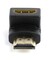 Фото - Адаптер Cablexpert HDMI - HDMI (M/F), угол 90 градусов, черный (A-HDMI90-FML) пакет | click.ua