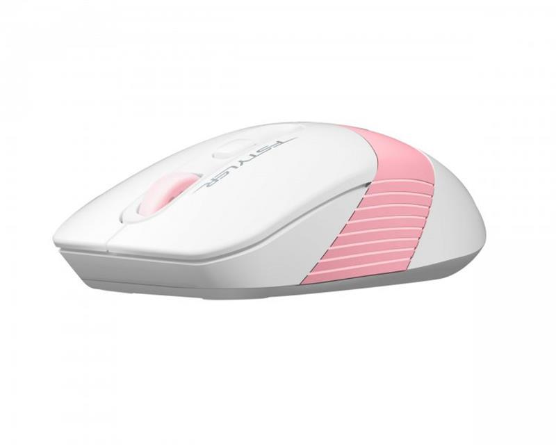 Мишка бездротова A4Tech FG10 Pink/White USB