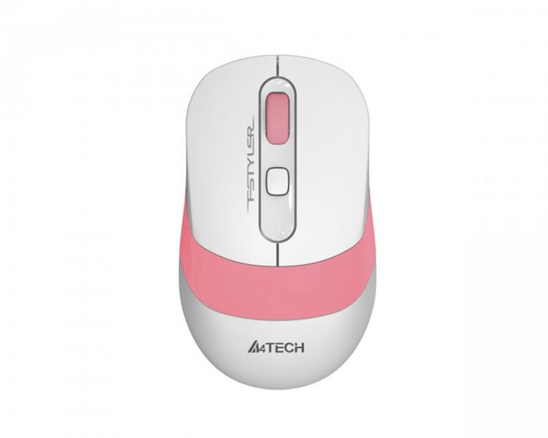 Мишка бездротова A4Tech FG10 Pink/White USB