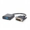 Фото - Адаптер Cablexpert DVI - VGA (M/F), 0.2 м, Black (A-DVID-VGAF-01) пакет | click.ua