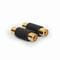 Фото - Адаптер Cablexpert 2xRCA - 2xRCA (F/F), Black (A-2RCAFF-01) | click.ua