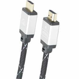 Кабель Cablexpert HDMI - HDMI V 2.0 (M/M), 2 м, чорний/сірий (CCB-HDMIL-2M) коробка