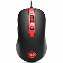 Миша Defender Redragon Gerderus Black/Red (70241)