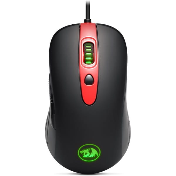 Миша Defender Redragon Gerderus Black/Red (70241)