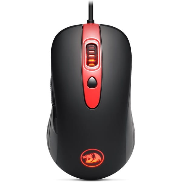 Миша Defender Redragon Gerderus Black/Red (70241)