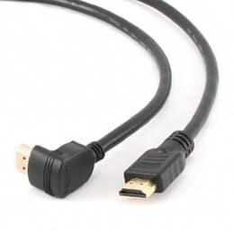 Купити Кабель Cablexpert HDMI - HDMI V 1.4 (M/M), вилка/кутова вилка, 3 м, чорний (CC-HDMI490-10) пакет Кабель Cablexpert HDMI - HDMI V 1.4 (M/M), вилка/кутова вилка, 3 м, чорний (CC-HDMI490-10) пакет