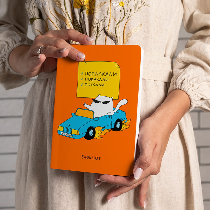 Блокнот Orner Діловий кіт (maliu-0228)