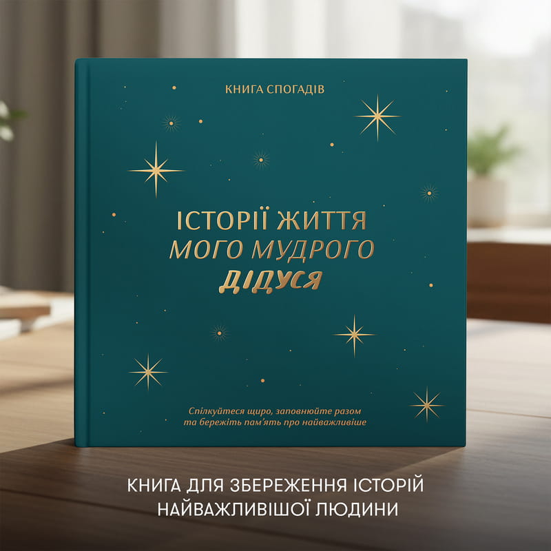 Книга спогадів Orner Історії мого дідуся, зелений (orner-3502)