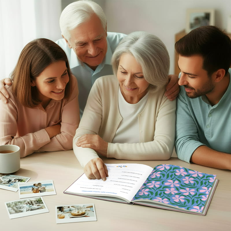 Книга спогадів Orner Історії моєї бабусі, світлий (orner-3501)