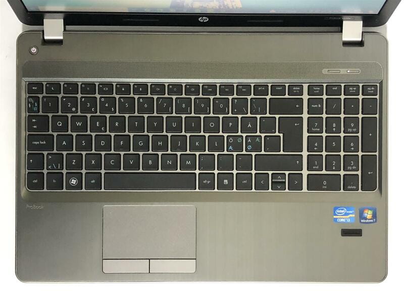 Ноутбук HP ProBook 4530s / 15.6" (1366x768) / i3-2350M / 8GB / 320GB HDD / Win10Pro / сканер отпечатка - Б/у
