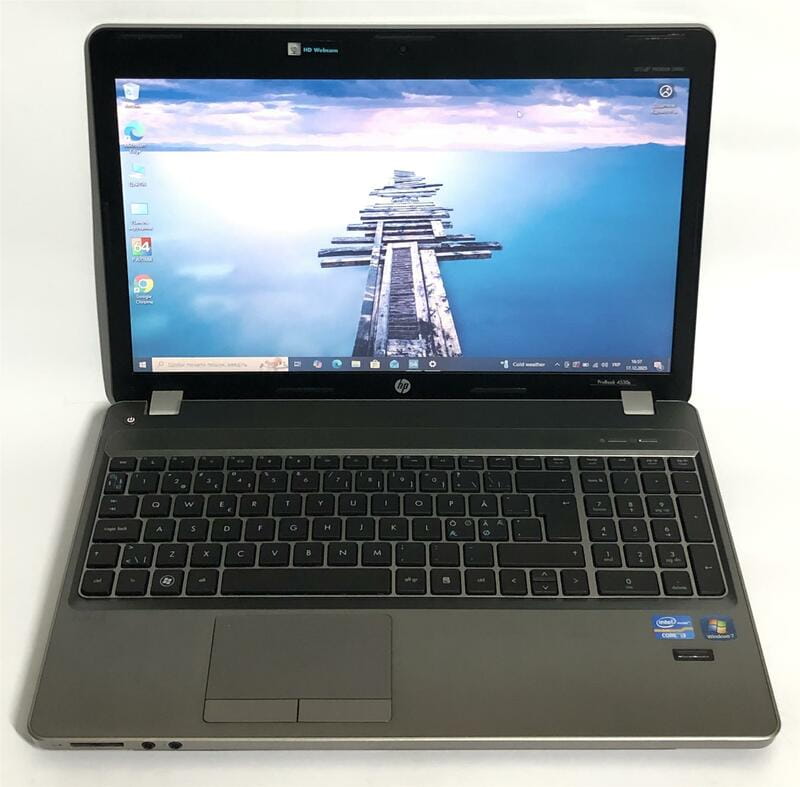 Ноутбук HP ProBook 4530s / 15.6" (1366x768) / i3-2350M / 8GB / 320GB HDD / Win10Pro / сканер отпечатка - Б/у