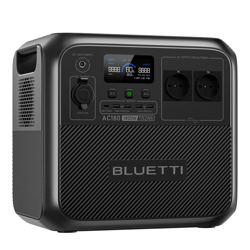 Зарядна станція Bluetti AC180 1152Wh 320000mAh 1800W (PB931491)