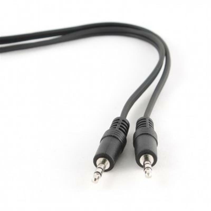 Аудіо-кабель Cablexpert 3.5 мм - 3.5 мм (M/M), 2 м, Black (CCA-404-2M)