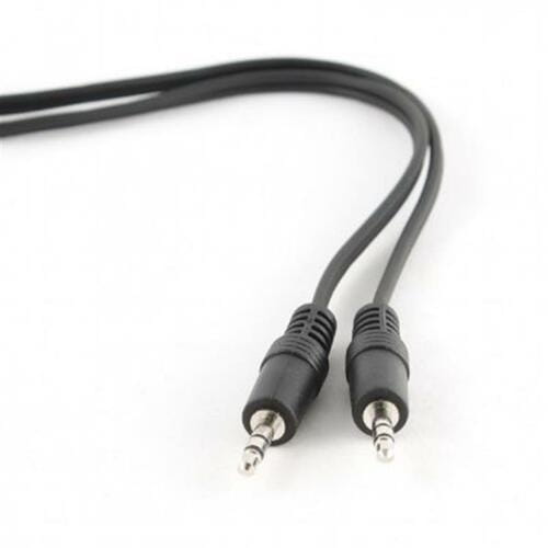 Photos - Cable (video, audio, USB) Cablexpert Аудіо-кабель  3.5 мм - 3.5 мм (M/M), 2 м, Black  CCA (CCA-404-2M)