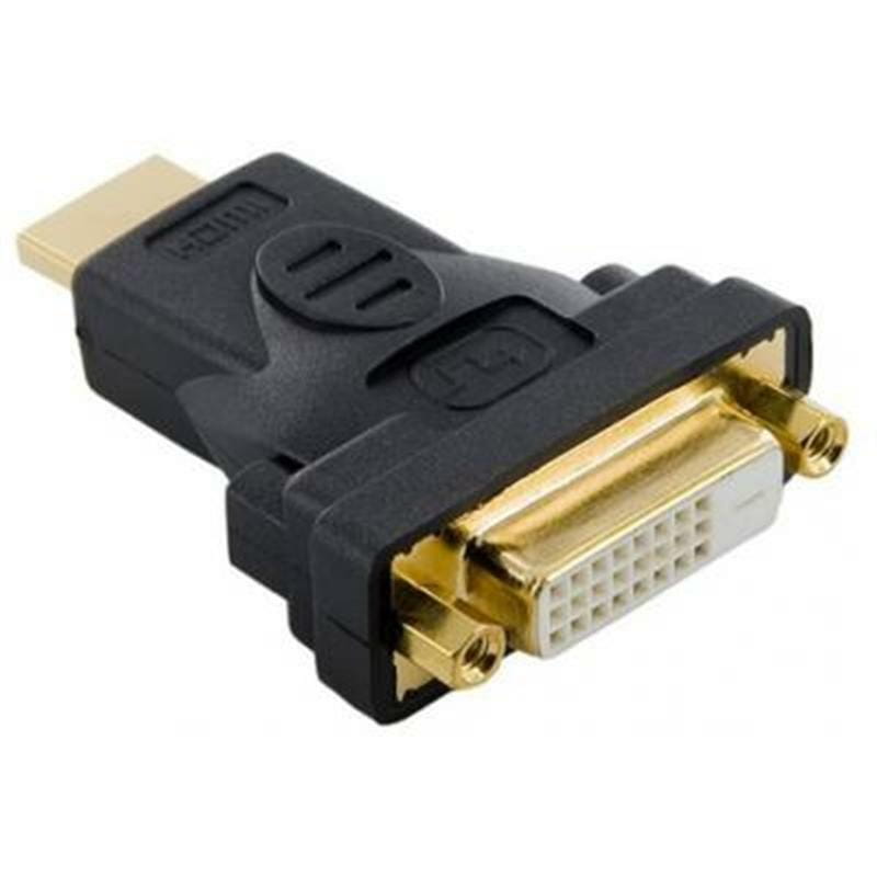 Переходник Atcom DVI - HDMI (F/M), 24pin, Black (9155)