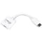 Фото - Адаптер Cablexpert DisplayPort - HDMI (M/F), 0.1 м, White (A-DPM-HDMIF-002-W) | click.ua
