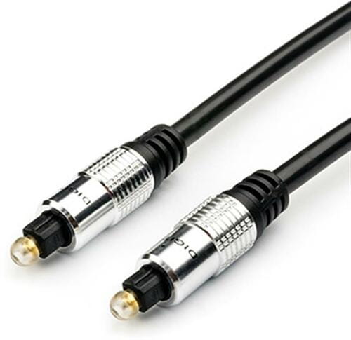 Photos - Cable (video, audio, USB) ATCOM Кабель  Toslink - Toslink (M/M), 7.5 м, Black  10706 (10706)