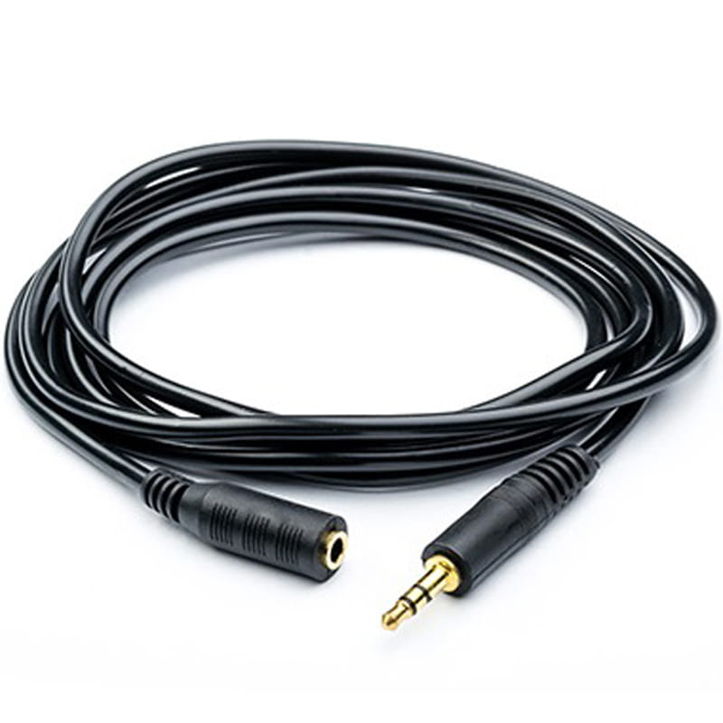 Аудио-кабель Atcom (16849) mini-jack 3.5мм(M)-mini-jack 3.5мм(F) 5м пакет (Удлинитель)