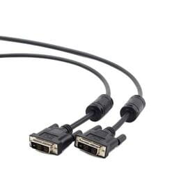 Купити Кабель Cablexpert DVI - DVI (M\M), 1.8 м, чорний (CC-DVI-BK-6) пакет Кабель Cablexpert DVI - DVI (M\M), 1.8 м, чорний (CC-DVI-BK-6) пакет