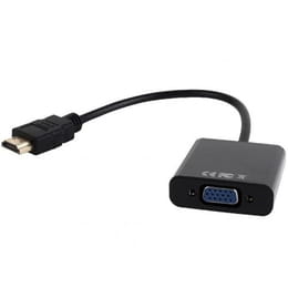 Адаптер Cablexpert (B-HDMI-VGA-03) HDMI - VGA, 3.5 mm аудио, 0.15м, черный