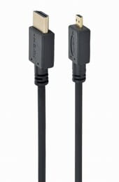 Кабель Cablexpert HDMI - micro-HDMI V 2.0 (M/M), 1.8 м, черный (CC-HDMID-6) пакет