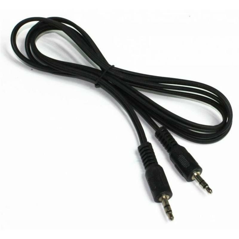 Аудіо-кабель Cablexpert 3.5 мм - 3.5 мм (M/M), 5 м, Black (CCA-404-5M)