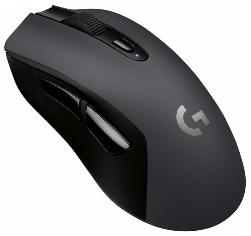 Мышь Bluetooth+Wireless Logitech G603 Lightspeed (910-005101) Black