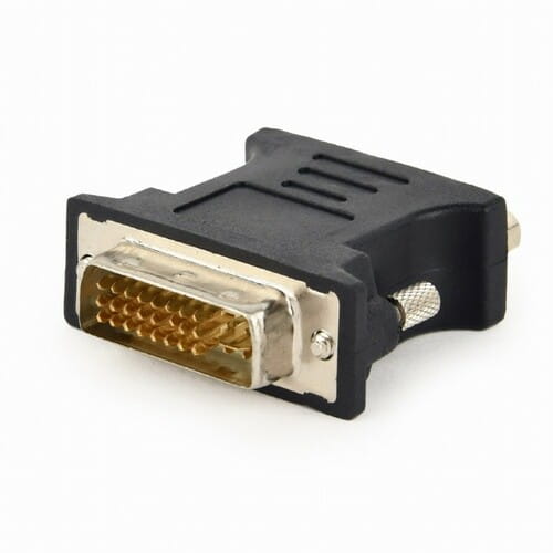 Photos - Cable (video, audio, USB) Cablexpert Адаптер  DVI - VGA (M/F), Black  A-DVI-VGA-BK (A-DVI-VGA-BK)