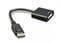 Фото - Адаптер Cablexpert DisplayPort - DVI (M/F), 0.1 м, Black (A-DPM-DVIF-002) | click.ua