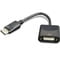 Фото - Адаптер Cablexpert DisplayPort - DVI (M/F), 0.1 м, Black (A-DPM-DVIF-002) | click.ua