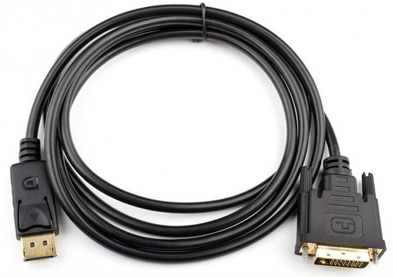 Кабель Atcom DisplayPort - DVI (M/M), 1.8 м, черный  (9504)