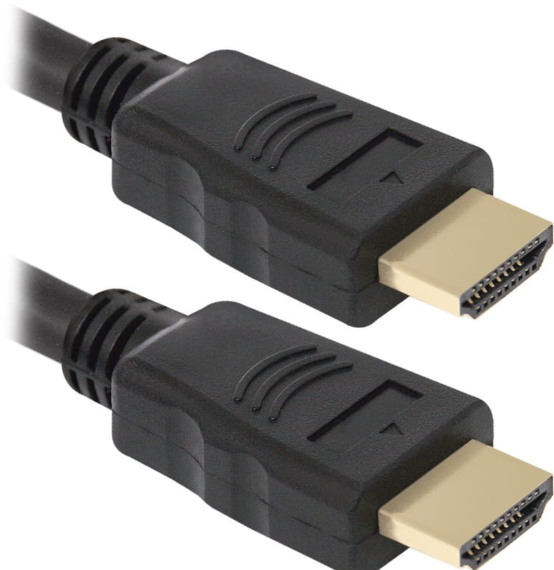 Кабель Defender HDMI-05 HDMI - HDMI V.1.4, 1.5м, черный (87351)