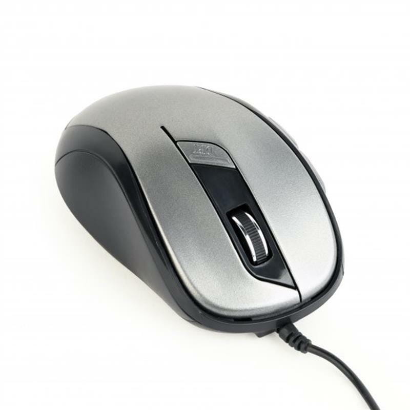 Мышь Gembird MUS-6B-01-BG Black/Grey