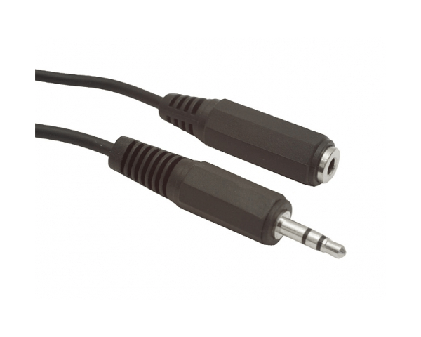 Аудіо-кабель Cablexpert 3.5 мм - 3.5 мм (M/F), 1.5 м, чорний (CCA-423)