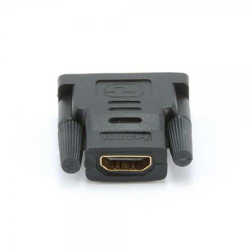 Photos - Cable (video, audio, USB) Cablexpert Адаптер  DVI - HDMI (M/F), Black  A-HDMI-DVI-2 (A-HDMI-DVI-2)