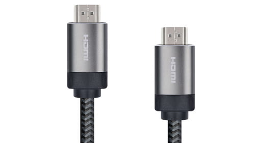 Photos - Cable (video, audio, USB) REAL-EL Кабель  Premium HDMI - HDMI V 2.0 (M/M), 2 м, Grey  EL (EL123500046)
