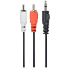 Аудио-кабель Cablexpert 3.5 мм - 2хRCA (M/M), 5 м, Black (CCA-458-5M)