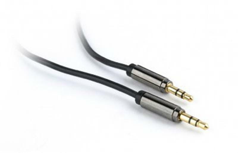 Аудио-кабель Cablexpert 3.5 мм - 3.5 мм (M/M), 1.8 м, черный (CCAP-444-6)
