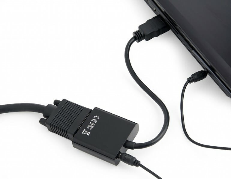 Адаптер Cablexpert HDMI - VGA V 1.4 (M/F), 0.15 м, Black (A-HDMI-VGA-03)